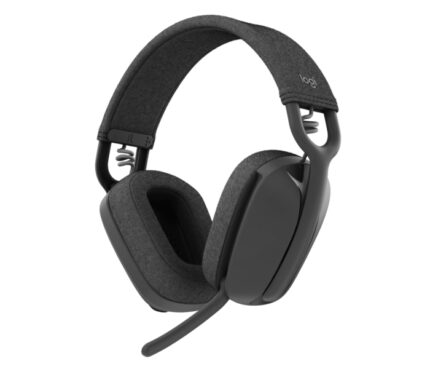 Logitech Zone Vibe 100 Cuffie wireless - Bluetooth 5.2 - Portata 30 metri - 2 microfoni - Colore grafite