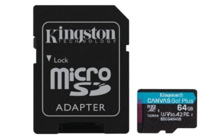 Kingston Scheda Micro SDXC 64GB UHS-I U3 V30 Classe 10 200MB/s Canvas Go Plus con adattatore