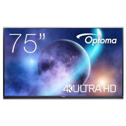 Optoma Creative Touch Serie 5 Schermo interattivo touchscreen 75" UltraHD 4K - Certificazione Google EDLA - Tempo di risposta 6 ms - 32 punti touch simultanei - HDMI