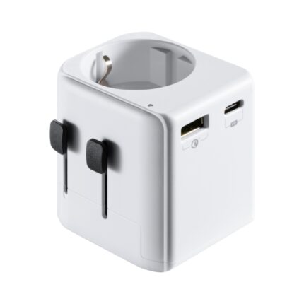 Ewent EW1472 Caricatore da viaggio universale - 1xUSB-C