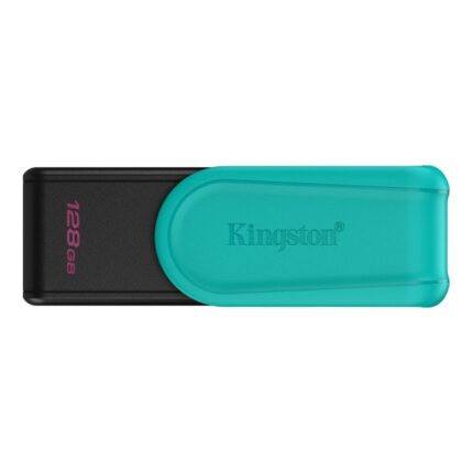 Kingston DataTraveler Exodia Memoria USB 128 GB - USB 3.2 Gen 1 - Cappuccio girevole - Colore turchese