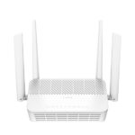 Cudy Router PoE WiFi 6 2.5G Mesh Dual Band AX3000 - Velocità fino a 1000Mbps - 4 porte - 4 antenne fisse da 5dBi - Tecnologia MU-MIMO - Colore bianco