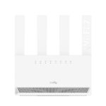 Router WiFi 7 Gigabit Dual Band BE3600 Cudy - Velocità fino a 1000 Mbps - 4 porte - 4 antenne fisse da 5 dBi - Tecnologia MU-MIMO - Colore bianco