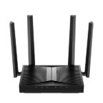 Router WiFi 7 Dual Band Gigabit BE3600 Cudy - Velocità fino a 1000 Mbps - 5 porte - 4 antenne fisse da 5 dBi - Tecnologia MU-MIMO - Colore nero