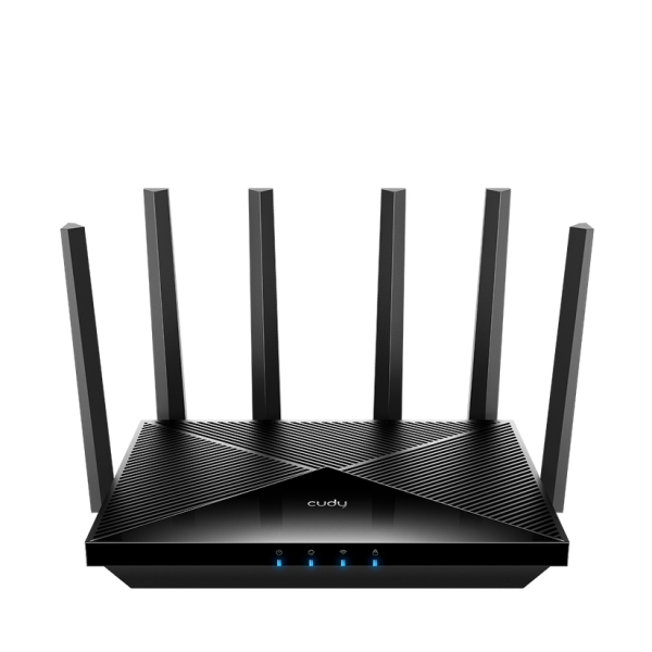 Cudy Router WiFi 7 Dual Band Gigabit BE6500 - Velocità fino a 1000Mbps - 4 porte - 4 antenne fisse da 5dBi - Tecnologia MU-MIMO - Colore nero Cudy Router WiFi 7 Dual Band Gigabit BE6500 - Velocità fino a 1000Mbps - 4 porte - 4 antenne fisse da 5dBi - Tecnologia MU-MIMO - Colore nero