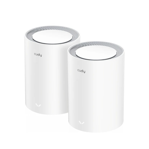 Cudy Pacchetto da 2 sistemi WiFi Mesh 7 Gigabit Dual Band BE3600 - Velocità fino a 1000 Mbps - 3 porte - Antenne interne - Colore bianco Cudy Pacchetto da 2 sistemi WiFi Mesh 7 Gigabit Dual Band BE3600 - Velocità fino a 1000 Mbps - 3 porte - Antenne interne - Colore bianco