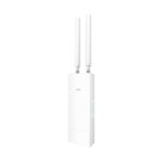 Cudy Ripetitore WiFi AC1200 per esterni - 1 porta - Velocità fino a 100 Mbps - 2 antenne rimovibili - Resistenza all'acqua IP65 - Adattatore PoE passivo da 24 V - Colore bianco