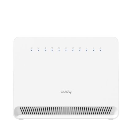 Router Gigabit WiFi 4G LTE Cat 6 AC1200 Cudy - Velocità fino a 1000 Mbps - 4 porte - Antenne interne - 1 slot Nano SIM - Cat 6 - Colore bianco