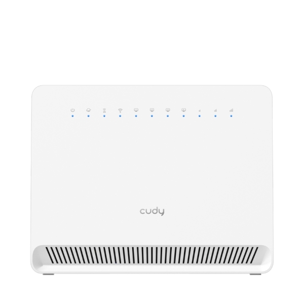 Router Gigabit WiFi 4G LTE Cat 6 AC1200 Cudy - Velocità fino a 1000 Mbps - 4 porte - Antenne interne - 1 slot Nano SIM - Cat 6 - Colore bianco Router Gigabit WiFi 4G LTE Cat 6 AC1200 Cudy - Velocità fino a 1000 Mbps - 4 porte - Antenne interne - 1 slot Nano SIM - Cat 6 - Colore bianco