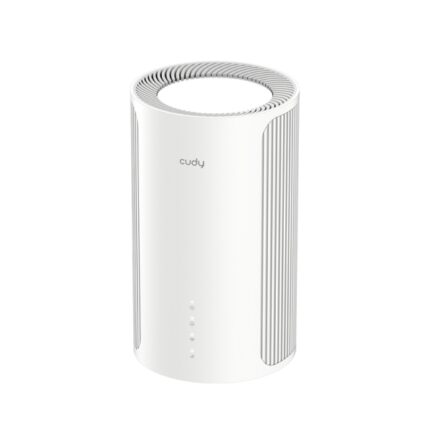 Cudy Router AX3000 WiFi 6 5G Nr - 3 porte - Velocità fino a 1000 Mbps - 1 slot Nano SIM - Antenne interne - 1 slot Nano SIM - Colore bianco