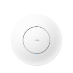 Cudy Access Point Gigabit Dual Band AC1200 da tavolo - Velocità fino a 1000Mbps - 1 porta - 4 antenne da 5dBi - Colore bianco