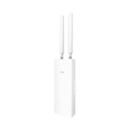 Cudy Access Point esterno WiFi 6 Gigabit AX3000 - Velocità fino a 1000 Mbps - 1 porta - 2 antenne rimovibili - Resistenza all'acqua IP65 - Colore bianco