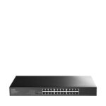 Switch Gigabit Cudy a 24 porte - Facile gestione - Alloggiamento in metallo per montaggio su rack - Plug and Play - Kit di montaggio su rack incluso - Colore nero