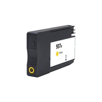 Generico HP 937e XL Giallo Cartuccia d'inchiostro pigmentato - Sostituisce 4S6W8NE/4S6W4NE (Chip rinforzato contro gli aggiornamenti)