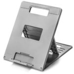 Kensington Smartfit Easy Riser Supporto per laptop e tablet - Struttura che facilita la ventilazione - 4 regolazioni di altezza - Base antiscivolo - Colore grigio