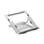 Kensington Easy Riser Supporto in alluminio per laptop fino a 16" - Struttura che facilita la ventilazione - 6 regolazioni di altezza - Realizzato in alluminio - Base antiscivolo - Colore grigio