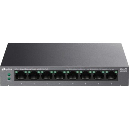 TP-Link TL-LS108GP Switch 8 porte 10/100/1000Mbps - POE
