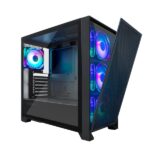 Coolbox COO-PACK-GMNG Pack Case da gioco GE2000 + Raffreddamento a liquido Infinite Liquid240 ARGB + Alimentatore CoolPower 750W + Kit da gioco XWing-2ares Jack 3