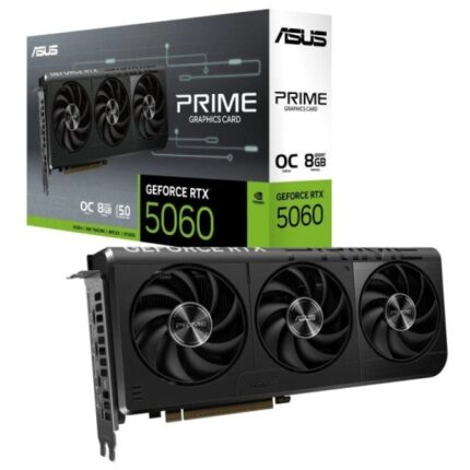 Asus GeForce RTX 5060 Prime OC Scheda grafica 8 GB GDDR7 Reflex 2 RTX AI DLSS4