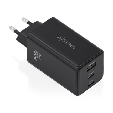 Caricabatterie GAN 100W Aisens - 2xUSB-C PD3.0