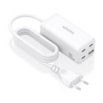 Aisens Caricabatterie GAN 100W - 3xUSB-C PD3.0