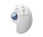Logitech Ergo M575S Mouse wireless Trackball USB 2000 dpi - 5 pulsanti - Per destrimani - Colore bianco crudo