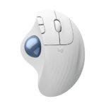 Logitech Ergo M575S Mouse wireless Trackball USB 2000 dpi - 5 pulsanti - Per destrimani - Colore bianco crudo