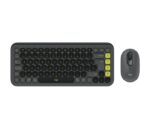 Logitech Pop Icon Combo Pack Wireless Multimedia Keyboard + Mouse - Bluetooth - Autonomia tastiera 36 mesi - Mouse 24 mesi - Colore grafite e verde