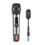 NGS SingerStar Microfono wireless vocale - Tipo dinamico - Suono potente e chiaro - Ingresso jack 3