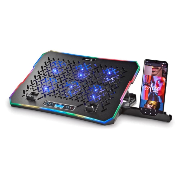 NGS HeroStand Base di raffreddamento per laptop fino a 15 NGS HeroStand Base di raffreddamento per laptop fino a 15