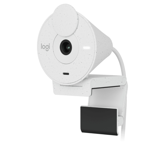 Logitech Brio 300 Webcam Full HD - 2 Megapixel - Campo visivo 70º - Colore bianco crudo Logitech Brio 300 Webcam Full HD - 2 Megapixel - Campo visivo 70º - Colore bianco crudo