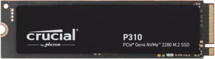 Crucial P310 Disco rigido solido SSD 500 GB M2 2280 Pcie 4.0 X4 - Colore nero
