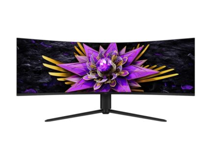 TCL 57R94 Monitor 57" Curvo MiniLED 32:9 - Dual 4K 7680x2160 - 120Hz - Risposta 1ms - Vesa 100x100 - Colore Bianco