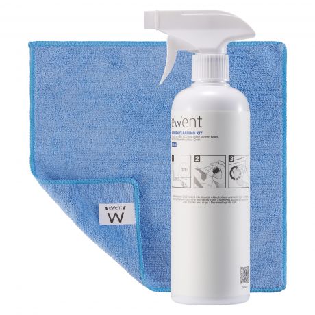 Ewent Kit Spray detergente per schermi 500 ml + panno in microfibra Ewent Kit Spray detergente per schermi 500 ml + panno in microfibra