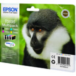 Epson T0895 Confezione da 4 cartucce d'inchiostro originali - C13T08954010