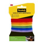 Scotch Confezione da 6 strisce organizzatrici per cavi - 12