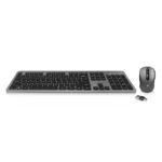 Ewent Pack Tastiera + Mouse wireless per ufficio - Ricevitore USB-A 2