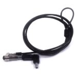 Cavo di sicurezza Ewent per laptop con slot Nano - Lucchetto con chiave - Cavo in acciaio - Rivestimento in vinile - Lunghezza 1