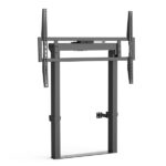 Ewent Supporto da pavimento e da parete per TV fino a 100" - Altezza regolabile - Gestione dei cavi - VESA massimo 800x600 - Peso massimo 120 kg - 904x250x1250 mm - Colore nero