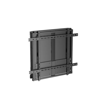 Ewent Supporto a parete per TV fino a 42" - Altezza regolabile - Pannello rimovibile - VESA massimo 800x600 - Peso massimo 100 kg - 107x840x696 mm - Colore nero opaco