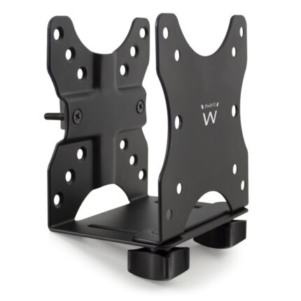 Supporto per computer Ewent - Consente diversi tipi di montaggio - VESA per il collegamento al monitor - Supporto a palo - 120x155x85 mm - Colore nero