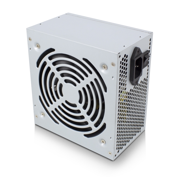 Ewent Alimentatore 500W - Ventola 12 cm - ATX V2.31 - Protezioni elettriche - 3x Molex - 3x SATA - 1x FDD - Colore grigio metallizzato Ewent Alimentatore 500W - Ventola 12 cm - ATX V2.31 - Protezioni elettriche - 3x Molex - 3x SATA - 1x FDD - Colore grigio metallizzato