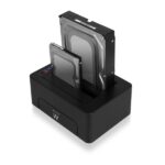 Ewent Docking Station a doppio alloggiamento - HDD/SSD SATA da 2