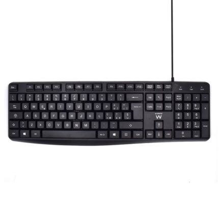 Tastiera Ewent con cavo USB - Disposizione italiana QWERTY IT - Cavo da 1