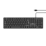 Tastiera Ewent con cavo USB - Profilo sottile - Disposizione QWERTY PT portoghese - Plastica ABS - Cavo da 1