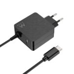 Ewent Caricatore da muro USB-C da 45 W - Power Delivery - USB-A Extra - Cavo da 1