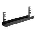 Ewent Supporta fino a 5 kg - Sistema di morsetti regolabili - Universale - 600x105x207 mm - Colore nero