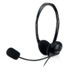 Cuffie stereo Ewent - Microfono integrato - 2x jack da 3