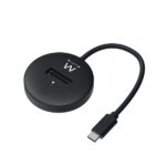 Ewent Docking station per SSD M.2 NVME - Supporto UASP e TRIM - Cavo da 50 cm - Colore nero