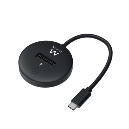 Ewent Docking station per SSD M.2 NVME - Supporto UASP e TRIM - Cavo da 50 cm - Colore nero